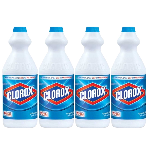 صورة كلوركس  تنظيف زايد تطهير الاصلي 500 مل 4 حبة