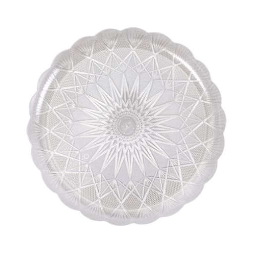 صورة صحن كريستال بلاستيك 36سم