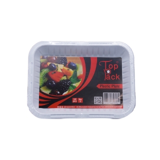 صورة صحن بلاستيك مستطيل رقم ٢