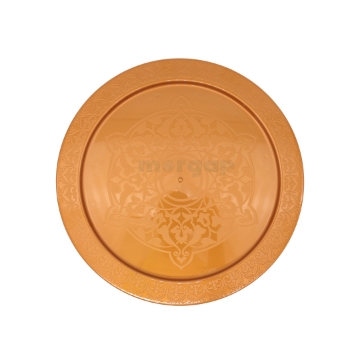 صورة صواني كريستال ذهبي 