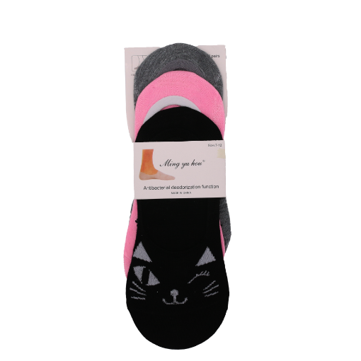 صورة جوارب بناتى 3 الوان مقاس 7 الى 12