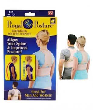 صورة الحزام الملكي لمحاذاة العمود الفقري وتحسين الموقف