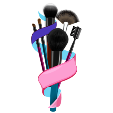 صورة لقسم فرش وأدوات المكياج