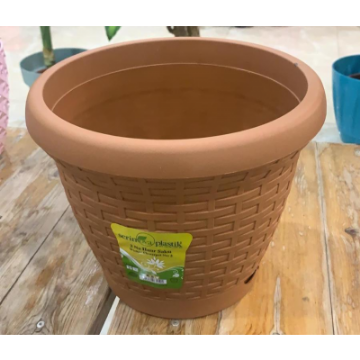 صورة حوض دائري بني #