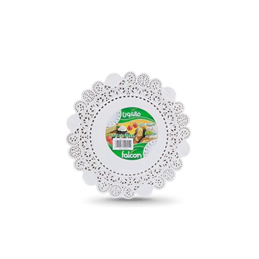 صورة 6.5 مفارش ورقية فالكون دائرية