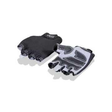 صورة  قفازات التدريب اللون اسود - رمادي