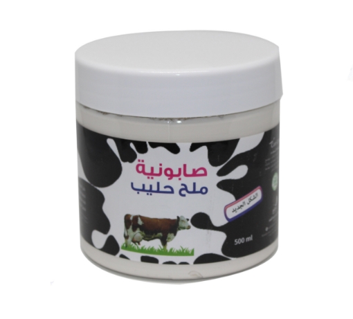 صورة صابونية ملح الحليب