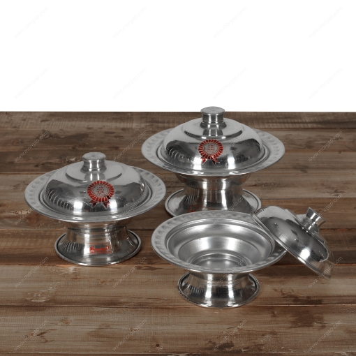 صورة صحن تمر مع قاعدة