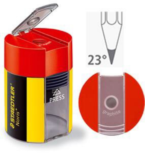 صورة مبراة أقلام حجم صغير 