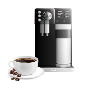 صورة لقسم صانع القهوة