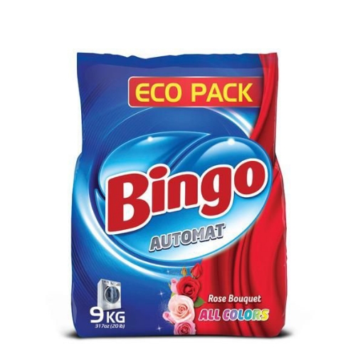 صورة  مسحوق غسيل ملابس اتوماتيك9 كيلو بعطر الجوري