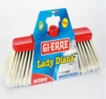 صورة مكنسة ناعمة ليدي ديانا مانع شحنات على كرت بيج