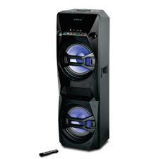 صورة مكبر صوت ملون جميل