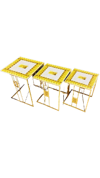 صورة طقم طاولات ( اونصة الذهب )