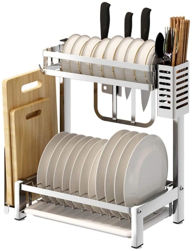 صورة ارفف ترتيب صحون