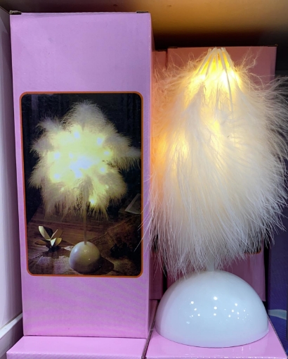 صورة لمبة مكتب مزينة