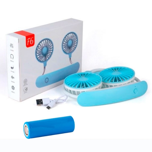 صورة مروحة صغيرة مع بطاريات