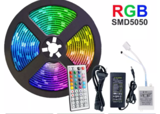 صورة شريط اضائة ملون