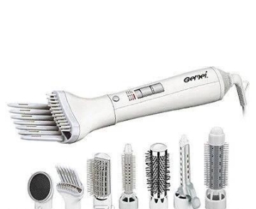 صورة فرشاة مجفف ومصفف الشعر 8 في 1