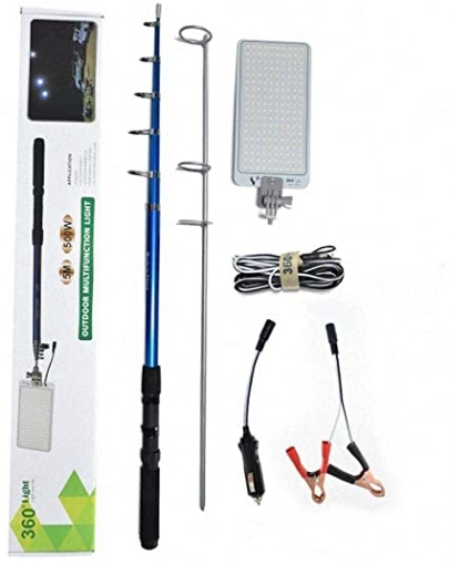 صورة كشاف ليلي مع سنارة للتعليق