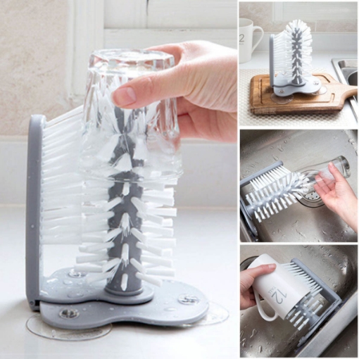 صورة Handy 2-in-1 Bottle Cleaning Brush