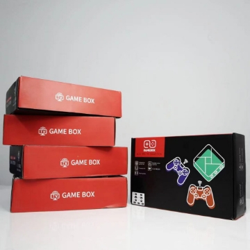 صورة GAMEBOX G5 Wireless Handheld Game console + TV set. (PSP PS1 FC NES N64)
