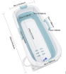 صورة Foldable Portable Bathtub 54x24x20 inch