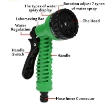 صورة Water Hose 10m Reel Portable Washing Kit For Garden Or Car  + Wall Mountable