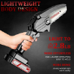صورة Mini 4 Inch handheld Electric Power Cordless Chainsaw For Trees Branch Wood Cutting
