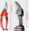 صورة Mini 4 Inch handheld Electric Power Cordless Chainsaw For Trees Branch Wood Cutting