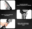 صورة Mini 4 Inch handheld Electric Power Cordless Chainsaw For Trees Branch Wood Cutting