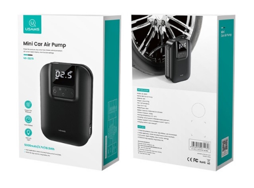 صورة نافخ ومقياس لضغط الاطارات