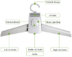 صورة Smart Hanging Electric Drying Racks Portable For Clothes And Shoe