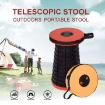 صورة Portable Telescoping Stool Folding Chair