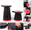 صورة Portable Telescoping Stool Folding Chair