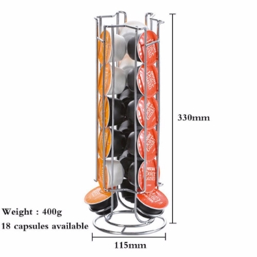 صورة Storage Pod Holder Stand for 18pcs Dolce Gusto Capsule