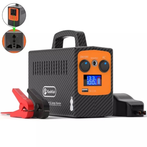 صورة Portable Solar Generator System Car Jump Starter