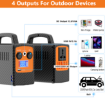 صورة Portable Solar Generator System Car Jump Starter