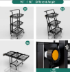 صورة 3 Tier Foldable Cart