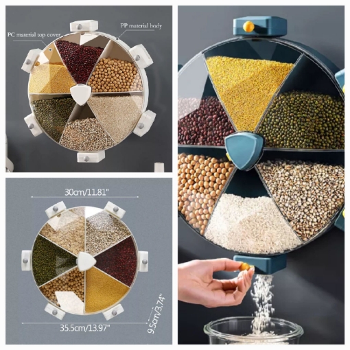 صورة تقسيم البهارات بشكل جميل