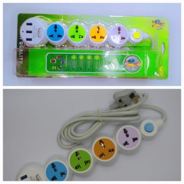 صورة  ﻤﺸﺘﺮﻚ ﻜﻬﺮﺒﺎﺌﻲ مع  3  مداخل يو اس بي