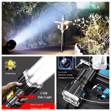 صورة مصباح يدوي LED فائق السطوع