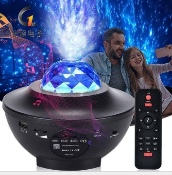 صورة جهاز عرض ضوئي مزود بإسقاط أمواج المحيط